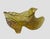 1960s 1960s Fenton Iridescent Amber Carnival Glass Cat Head Slipper Shoe Amber Glass Slipper For Sale - Image 5 of 12