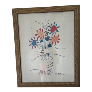 1970s Pablo Picasso Print For Sale