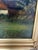 Paint Mid 20th Century Signed European Pastoral Oil Painting in Ornate Rococo Gilt Frame With Grazing Sheep For Sale - Image 7 of 12