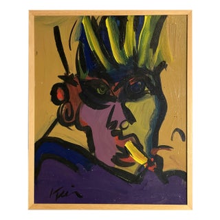 Artist Keir, 1950s, Oil on Canvas, Framed For Sale