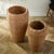 Boho Chic Seagrass Tall Round Planters, Set Of 2 For Sale - Image 3 of 5