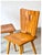 Set of Vintage Brutalist Pine Dining Chairs, in the style of Goran Malmvall, 1960s For Sale - Image 18 of 18