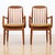 Wood 1970s Set of Six Danish Design Teak Dining Chairs Attributed to Benny Linden For Sale - Image 7 of 12