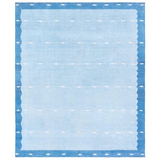 Vintage Indian Dhurrie Rug Doris Leslie Blau For Sale