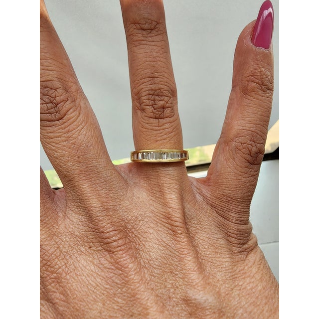 ♥ Product Summary ♥ Main Stone: Diamond Approx. Carat Weight: .50cttw Stone Cut: Tapered Baguette Material: 14k Yellow...