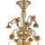 Contemporary Venetian Scenographic Sunflowers Amber and Green Murano Glass Chandelier by Simoeng for Simoeng For Sale - Image 3 of 7