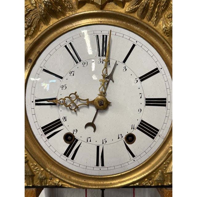 A Late 19th Century Morbier Works for a Tall Case Clock. For Sale In Orlando - Image 6 of 12