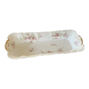 1930s Haviland Limoges Porcelain Relish Dish