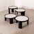 Vintage 783 Nesting Tables by Gianfranco Fratti for Cassina, 1980s, Set of 4 For Sale - Image 9 of 9
