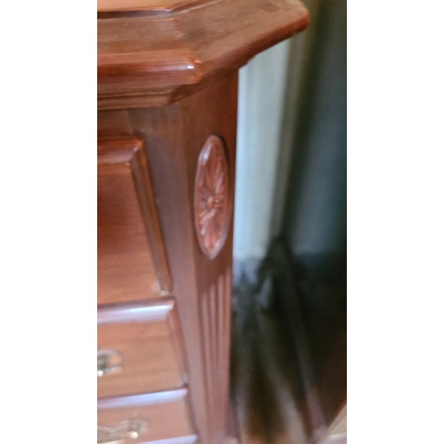 Traditional Ethan Allen Georgian Court Triple Dresser For Sale - Image 3 of 6