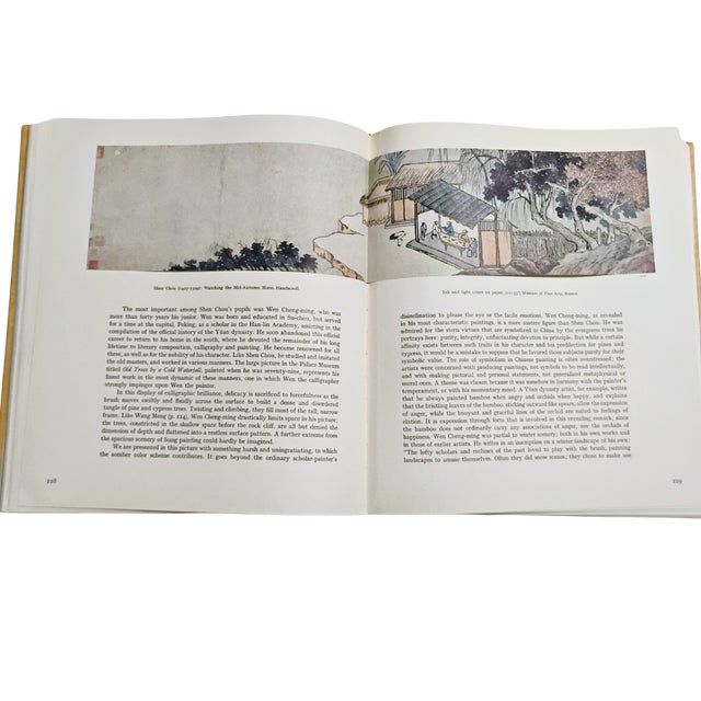 Vintage 1960 First Edition of Chinese Painting by James Cahill - Albert Skira Publishing For Sale - Image 11 of 16