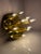 Gold Gold Metal Wall Lamp by Sölken, 1970s For Sale - Image 8 of 11