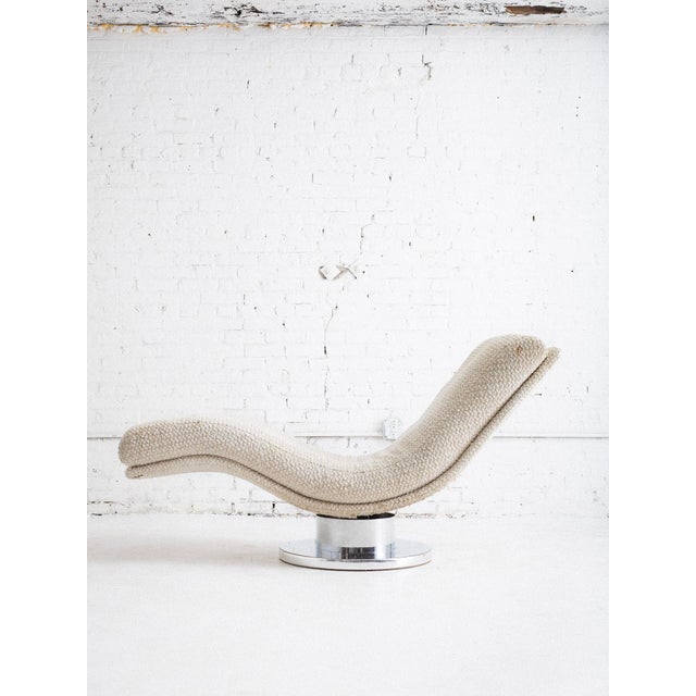 Milo Baughman for Thayer Coggin Serpentine Chaise For Sale In New York - Image 6 of 9