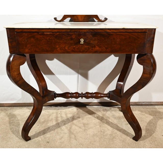 Early 19th Century Dressing Table in Mahogany For Sale - Image 13 of 18