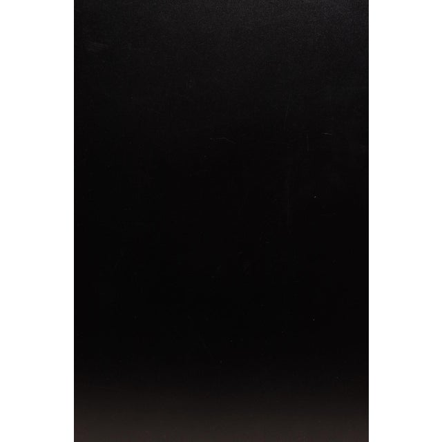 Small Eames for Herman Miller Black Laminate, Plywood, and Chrome LTR SideTable For Sale - Image 13 of 18