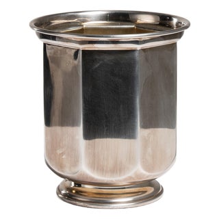 Mid 20th Century Italy Silver Ice Bucket For Sale