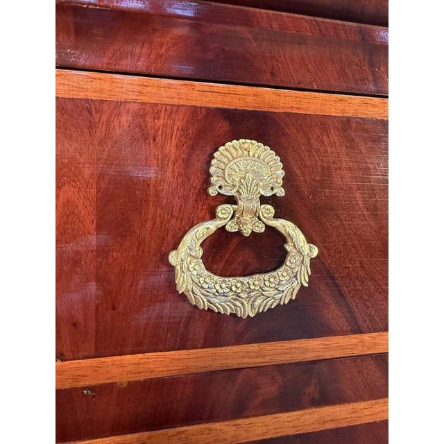 Brown Louis Philippe Mahogany Chest of Drawers For Sale - Image 8 of 12