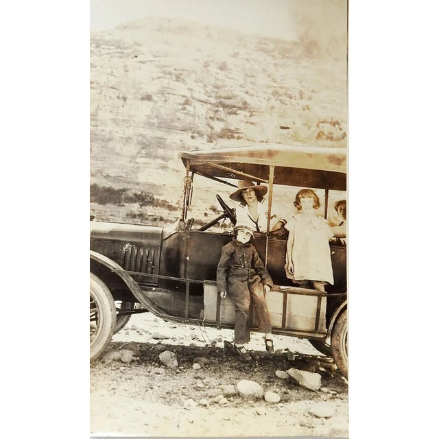 American Vintage C. 1915 Adventurous Family Off Road Trip & Roughing It For Sale - Image 3 of 3
