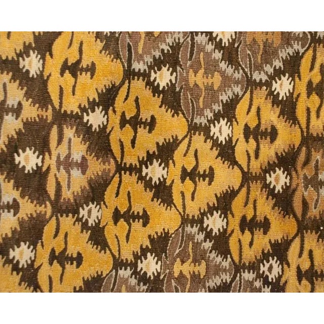 Early 20th Century Qazvin Kilim Runner For Sale - Image 4 of 4