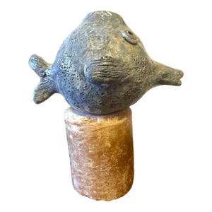 Hand Made Ceramic Puffer Fish