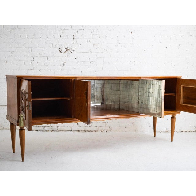 1950s Italian Mid-Century Credenza in the Style of Pier Luigi Colli For Sale - Image 5 of 18