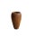 Contemporary Large Sculptural Teak Wood Vase For Sale - Image 3 of 4