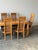 Set of 6 Milo Baughman Style Cane Back Burl Dining Chairs by Lane, 1970s For Sale - Image 14 of 18