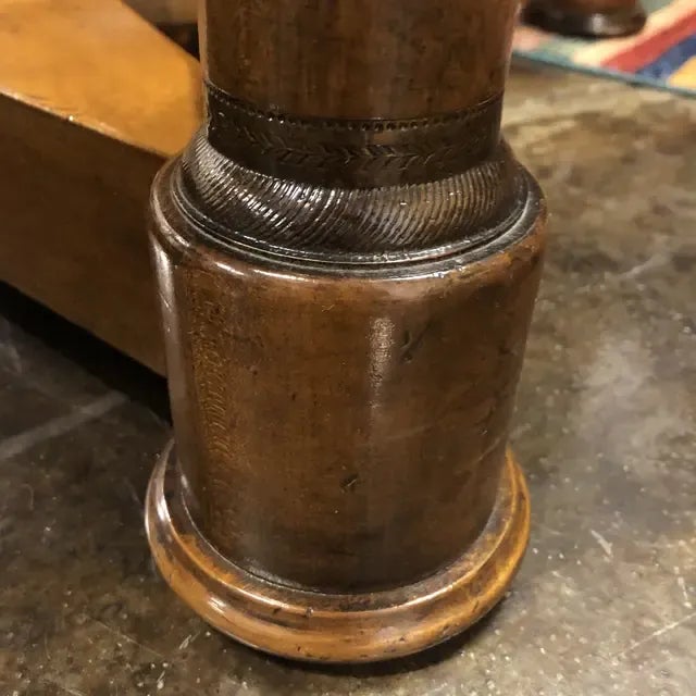 Wood 19th Century Italian Center Table For Sale - Image 7 of 12