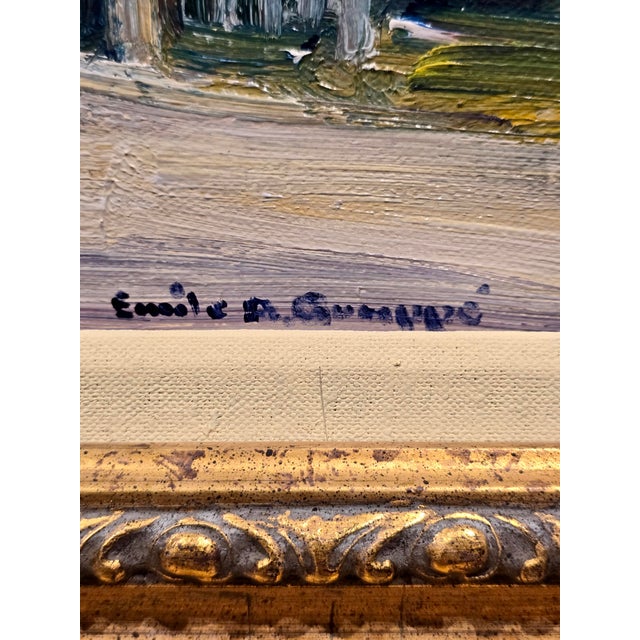 Emile Gruppé -Cottage in Rockport New England- Oil Painting For Sale In Los Angeles - Image 6 of 8