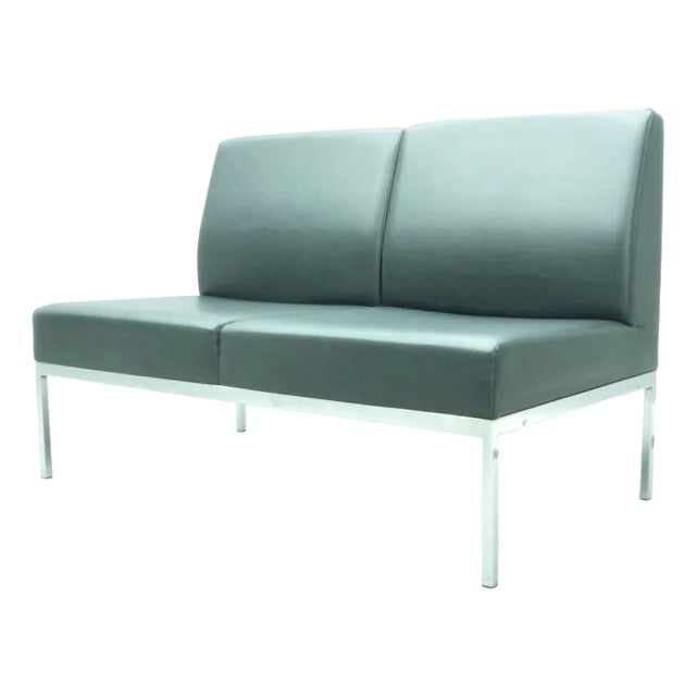 Mid-Century Skai Leather Bench from Wilkhahn, 1960s For Sale