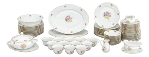 Thun Bohemia Porcelain Dinner Service for 12