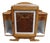 Large Art Deco Bedside Table in Light Wood, 1930s For Sale