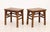 Pair of Chinese Elm Side Tables For Sale - Image 4 of 10