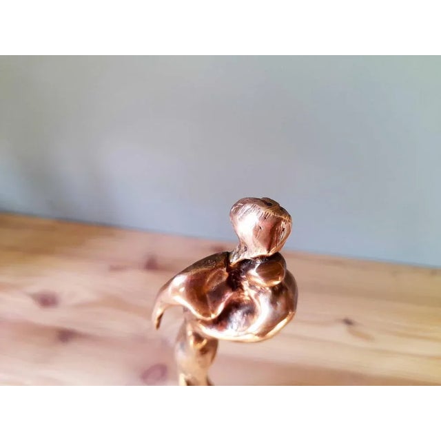 Yves Lohé, Figurative Sculpture, 1970s, Bronze For Sale - Image 9 of 11