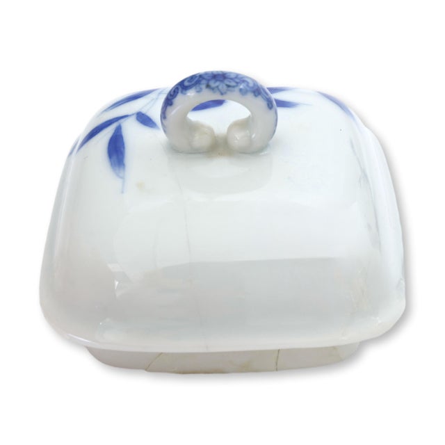 Late 19th Century Japanese Meiji Porcelain Bamboo Tea Set, 3 Pieces For Sale In Los Angeles - Image 6 of 12