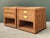 Late 20th Century Vintage Braided Rattan Nightstands - A Pair For Sale - Image 5 of 14