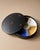 Vintage Japanese Studio Ceramic Snack Bowls with Outer Shell and Integrated Tray, 1980s, Set of 2 For Sale - Image 4 of 14