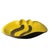 Freeform Cup Yellow and Black Glazed Ceramic by Elchinger, France, 1960 For Sale - Image 15 of 15