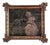 Woman with Dogs in a Garden, 1880s, Oil Painting on Canvas, Framed For Sale