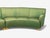 Danish Cabinetmaker, Fabric, Wood, Monumental Banana Sofa, Denmark, 1960s For Sale In New York - Image 6 of 13