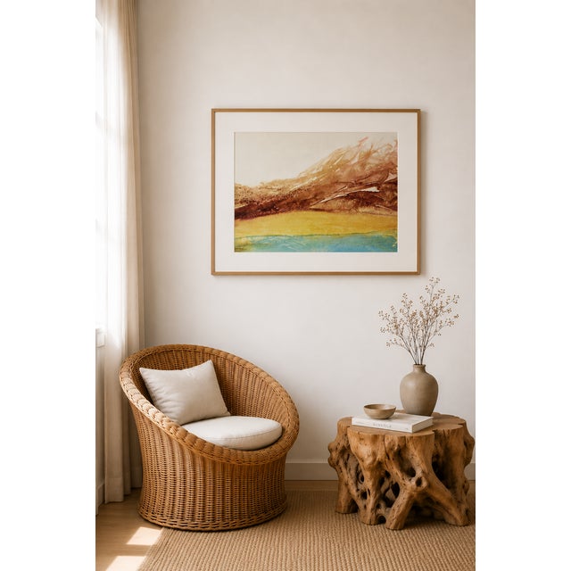 "**Cala Amarilla** was born from the memory of a small cove in Almería: ochre sand, clear water, and that clean...