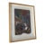 Late 20th Century Paint Palette Magentas in Float White Oak Frame For Sale