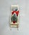 1940s Vintage German Putz Santa in Snowy Sleigh With Bottle Brush Tree For Sale - Image 9 of 15