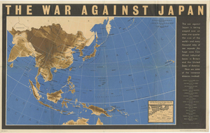 Vintage The War Against Japan Poster, 1944