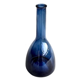 1960's Holmegaard Long Neck Decanter/Vase For Sale