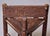 Burnt Umber 19th Century Welsh or English Folk Art Oak Corner Armchair For Sale - Image 8 of 11