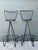 Vintage Atomic MCM Wrought Iron Barstools - A Pair For Sale - Image 10 of 12