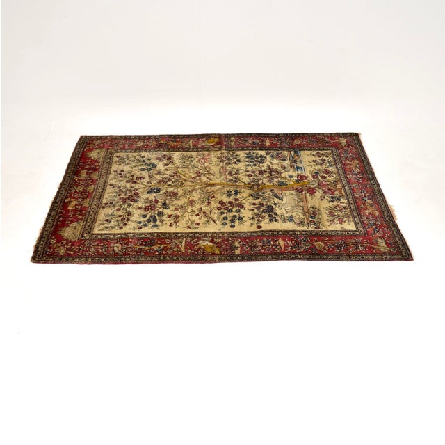 Antique Turkish Rug in Textile, 1890 For Sale - Image 11 of 11