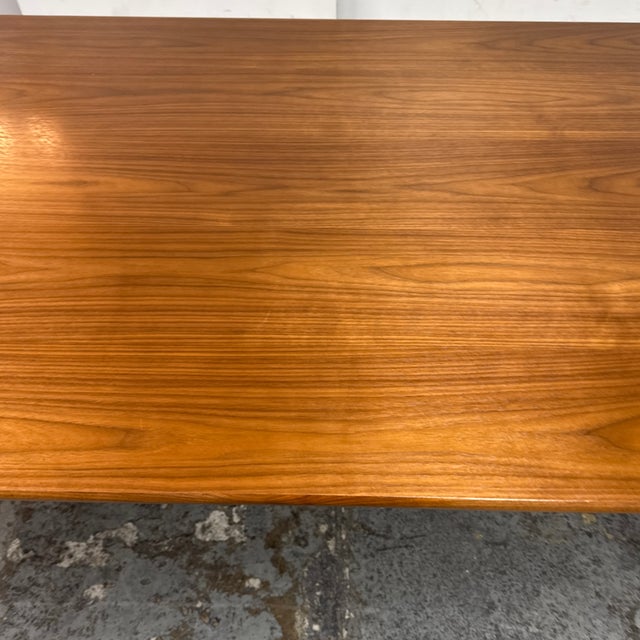 Thomas Jenkins & Sverre Uhnger for Design Within Reach Edel Walnut Table For Sale - Image 12 of 12