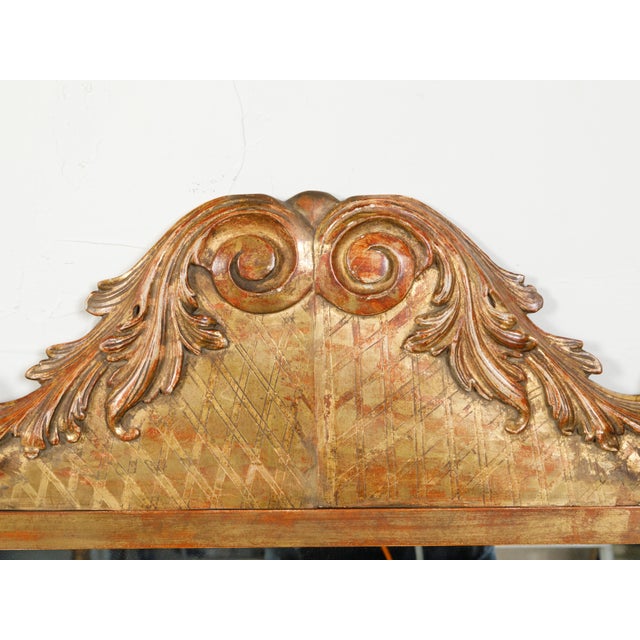 Pair of 19th Century Carved Giltwood Fragments Mounted on Custom Metal Frames For Sale In Atlanta - Image 6 of 8